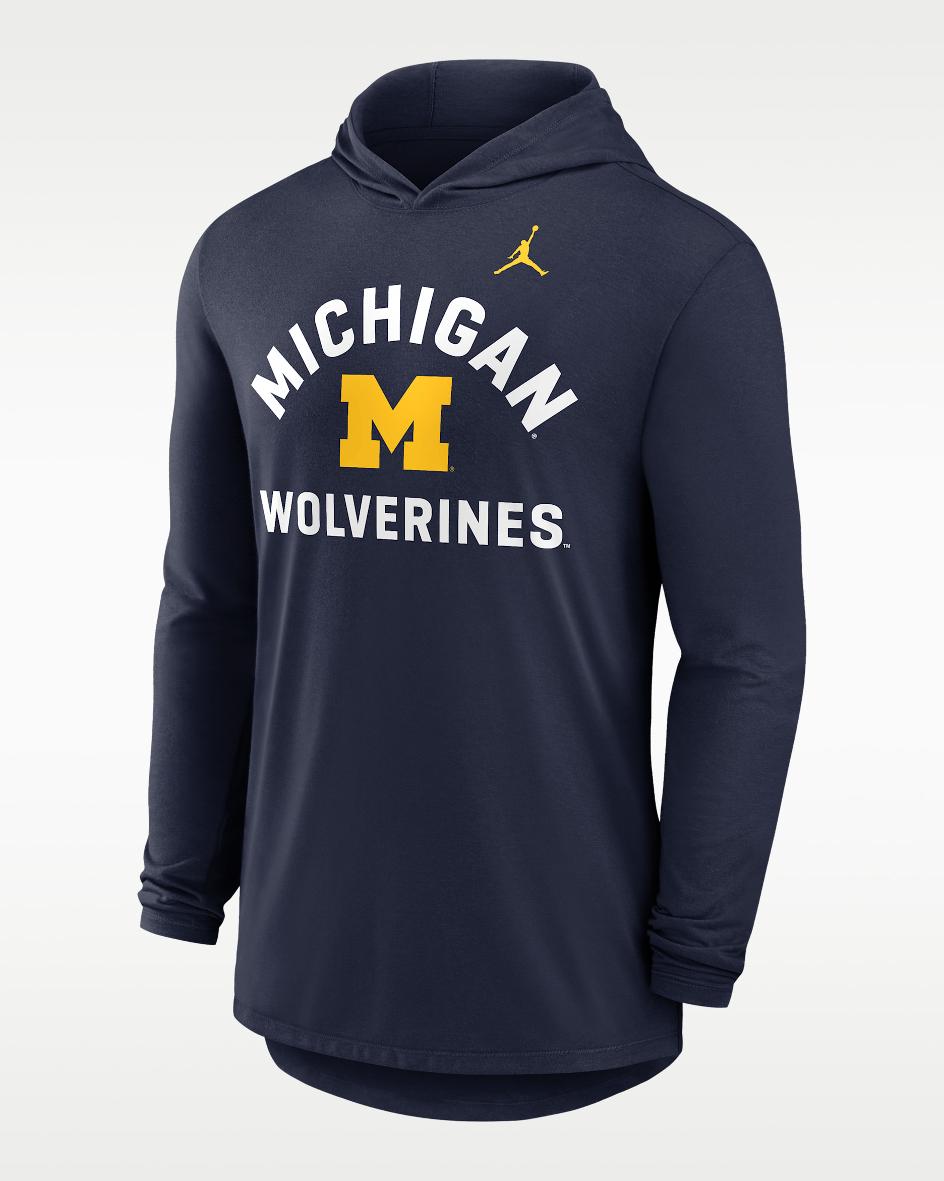 Michigan Primetime Arch Men's Nike Dri-FIT College Long-Sleeve